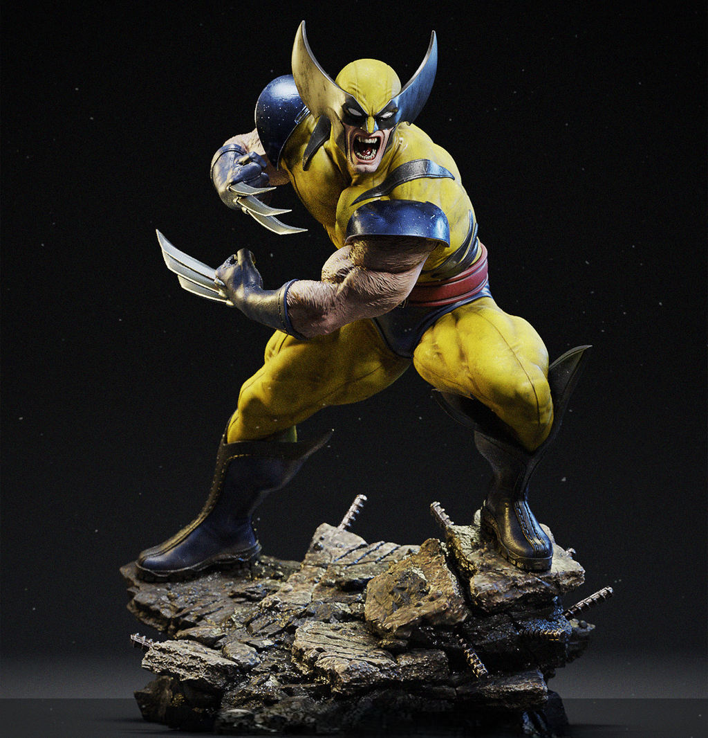 Figurine Wolverine - IR3D