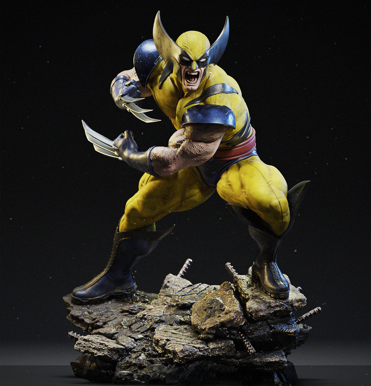 Figurine Wolverine - IR3D