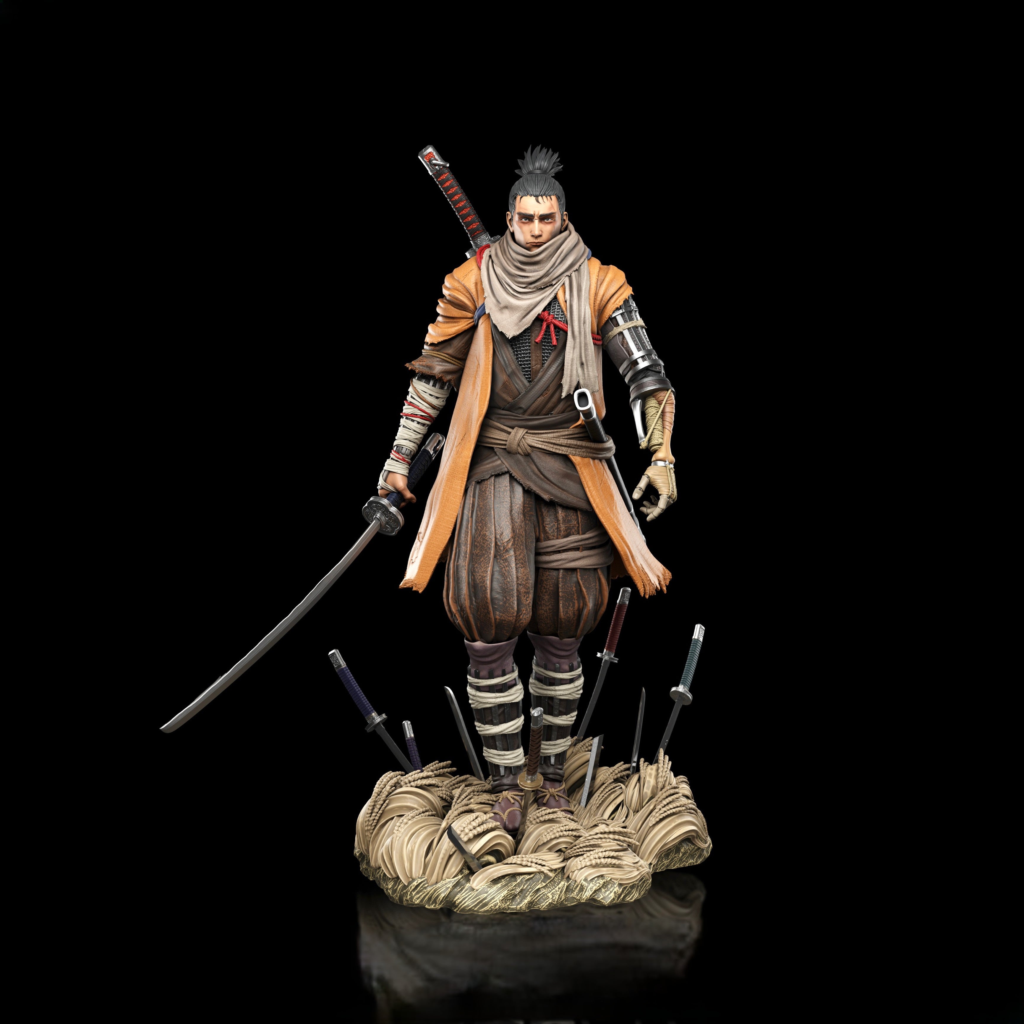 Figurine Sekiro – Shadows Die Twice | Statue de Collection en Résine IR3D