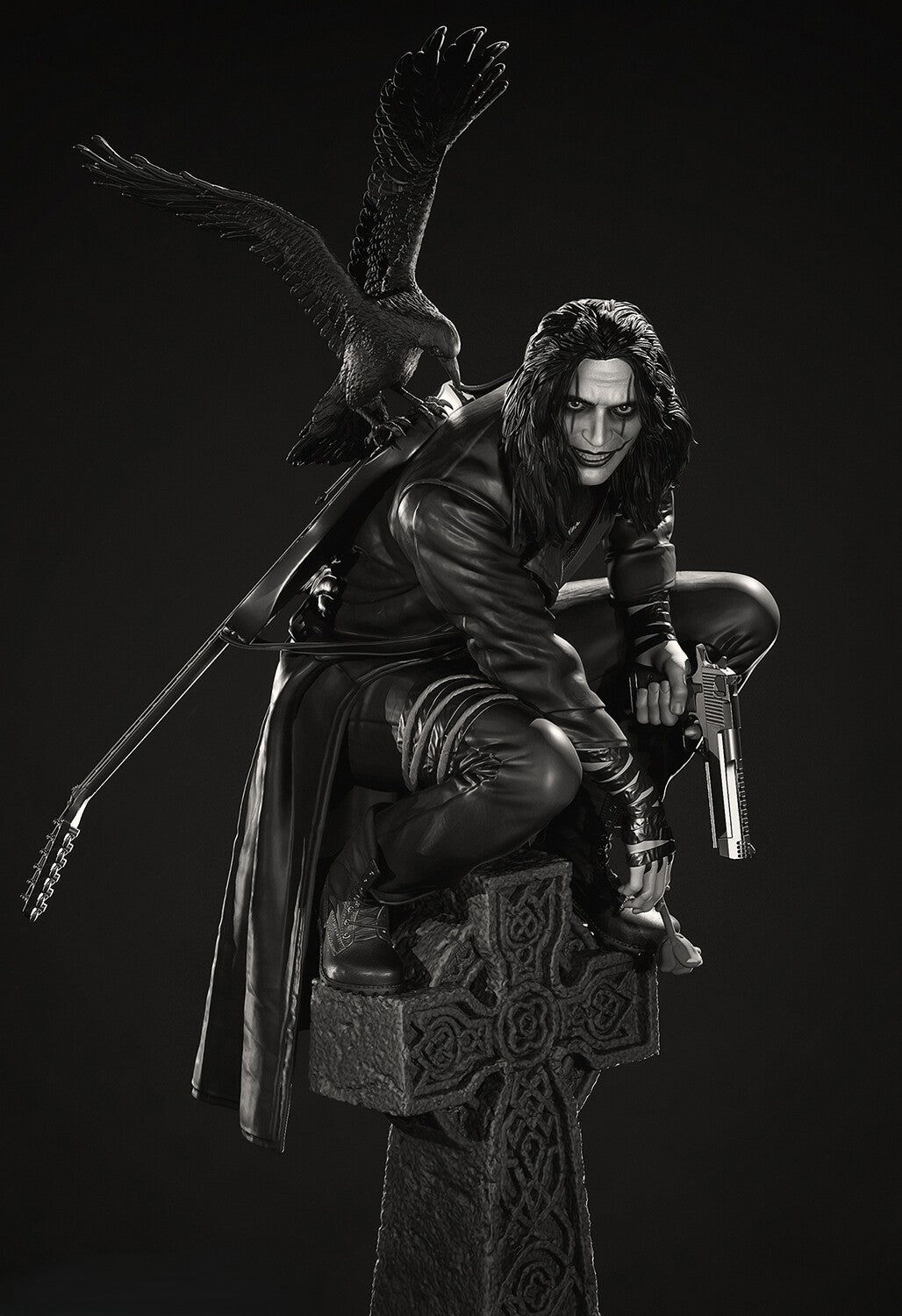 Figurine The Crow - IR3D