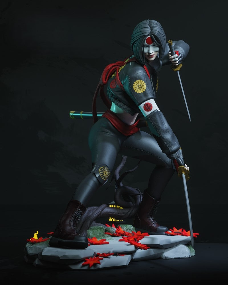Figurine Guerrière Masquée