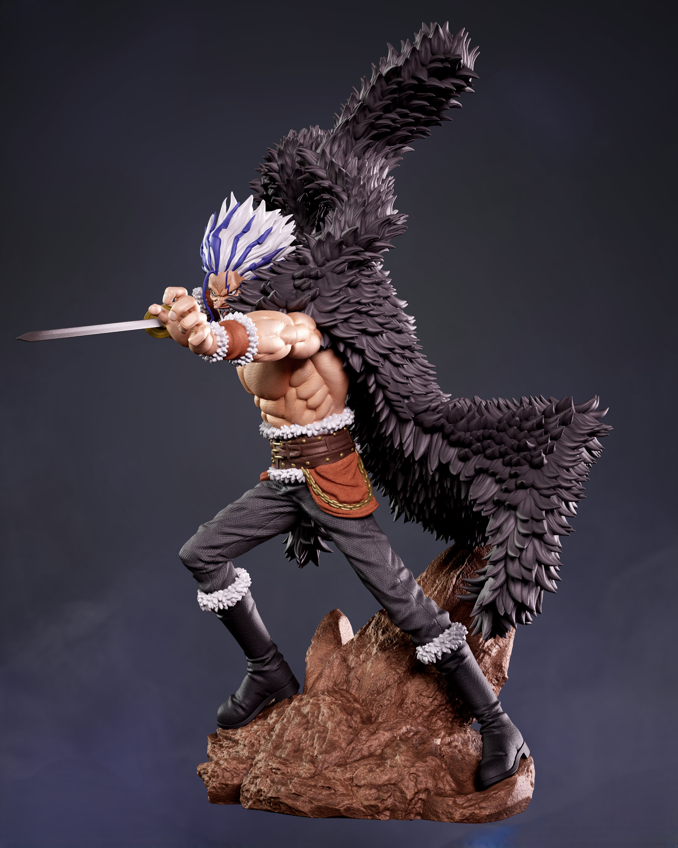 Figurine Rocks D. Xebec One Piece