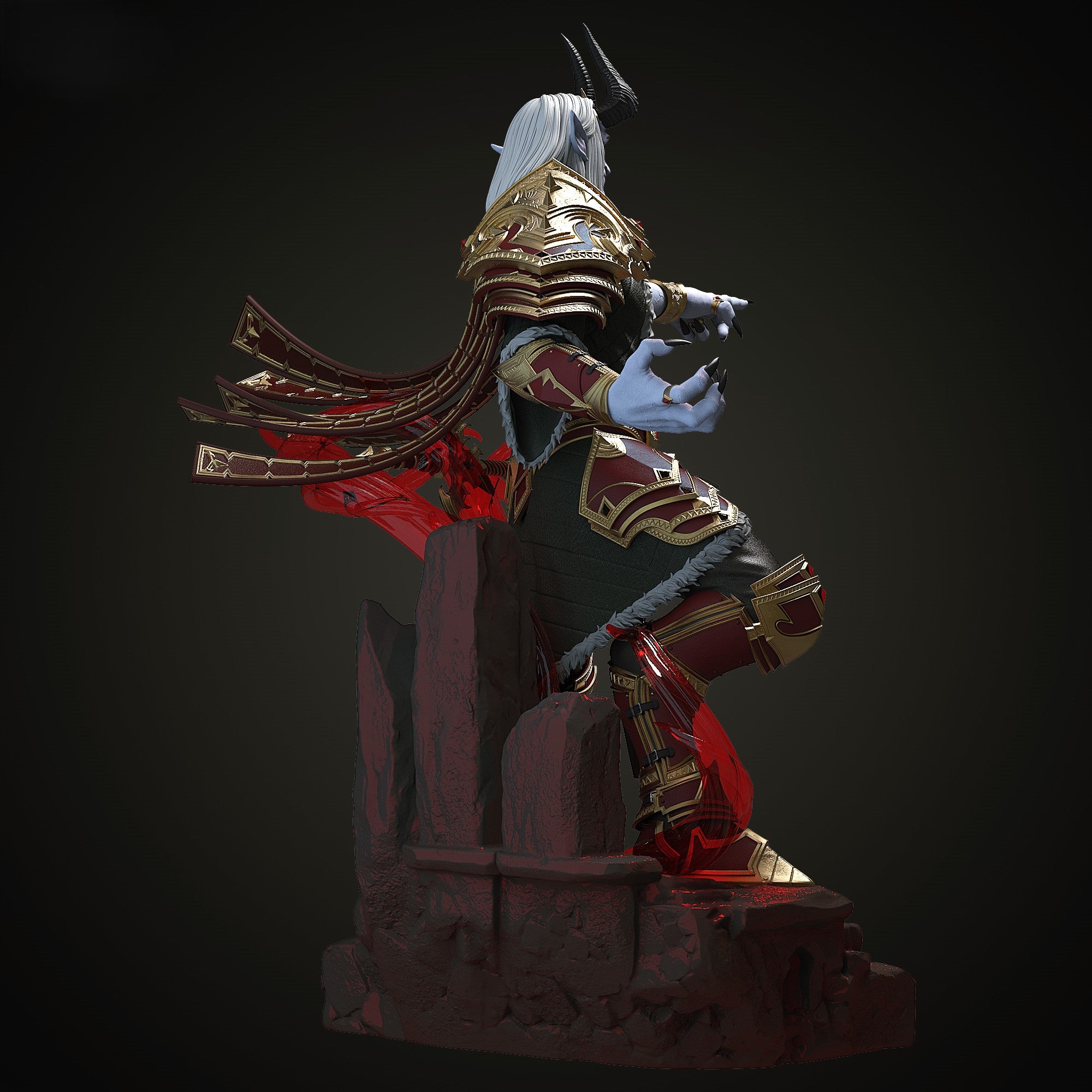 Figurine Denathrius – Statue Collector Inspirée du Souverain des Ombres