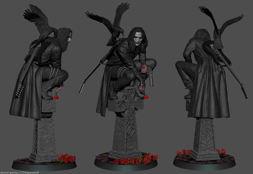 Figurine The Crow - IR3D
