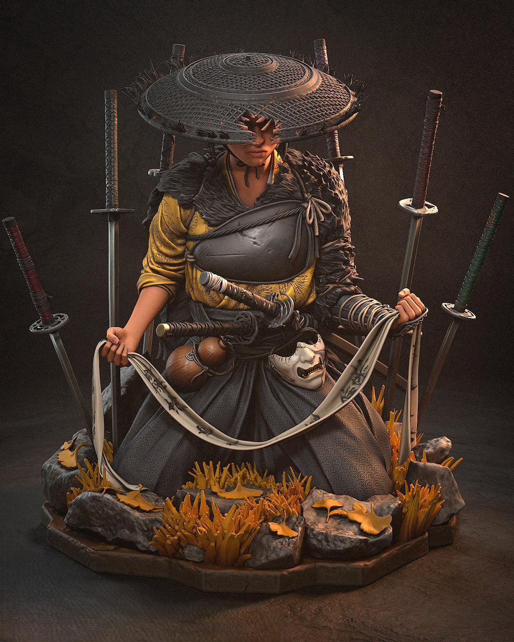 Figurine Ghost of Yotei