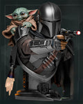 Fichier STL Buste Le Mandalorien et Grogu Star Wars