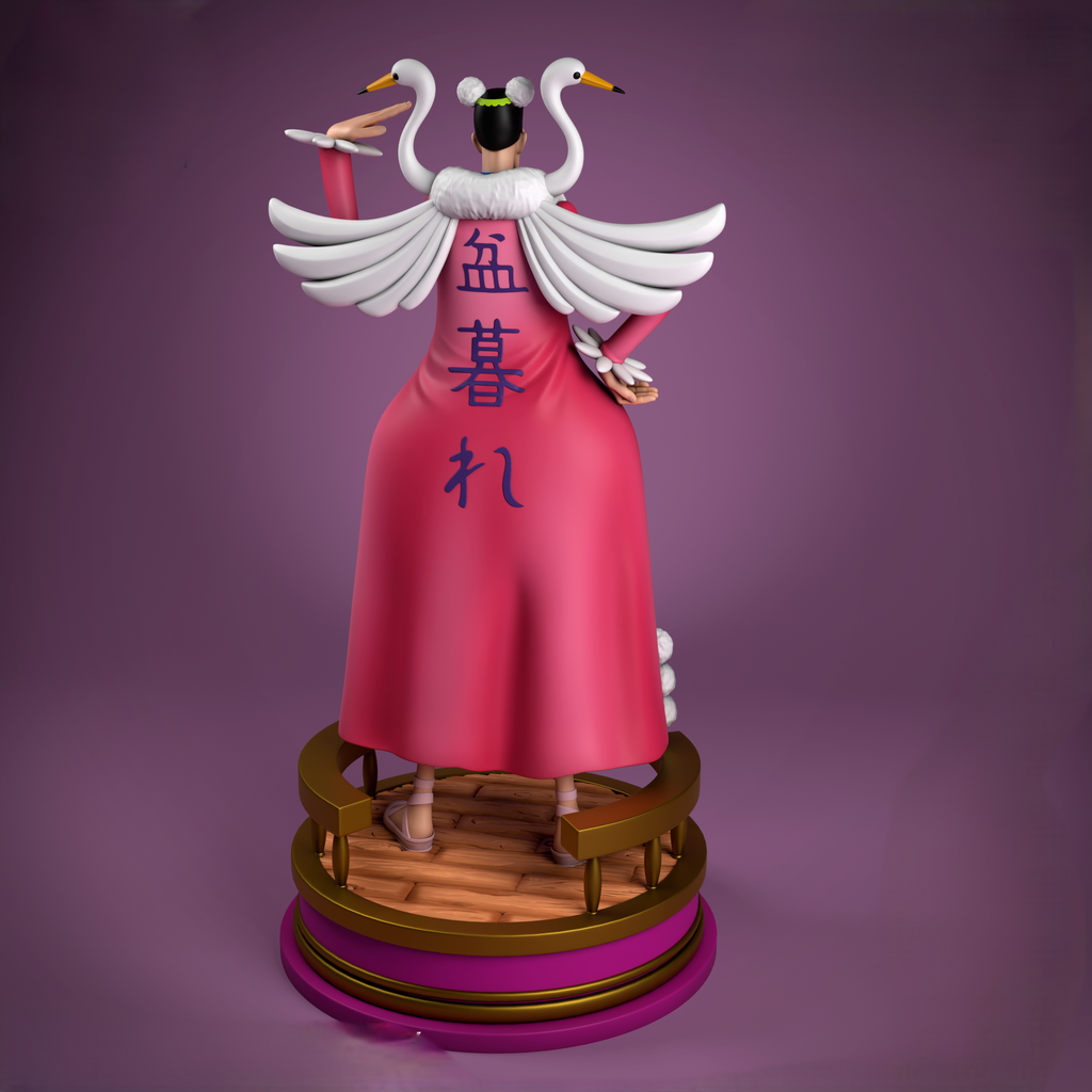 Figurine Bentham (Mr. 2 Bon Clay) – One Piece | Résine 3D IR3D