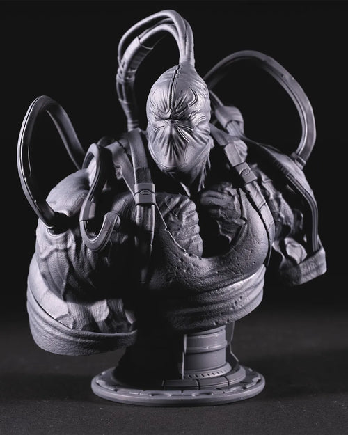 Fichier STL Buste Bane Batman – modèle 3D