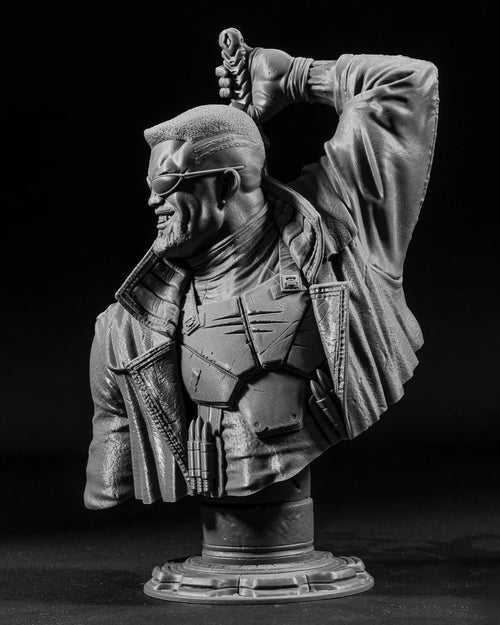Fichier STL Buste Blade Marvel – modèle 3D