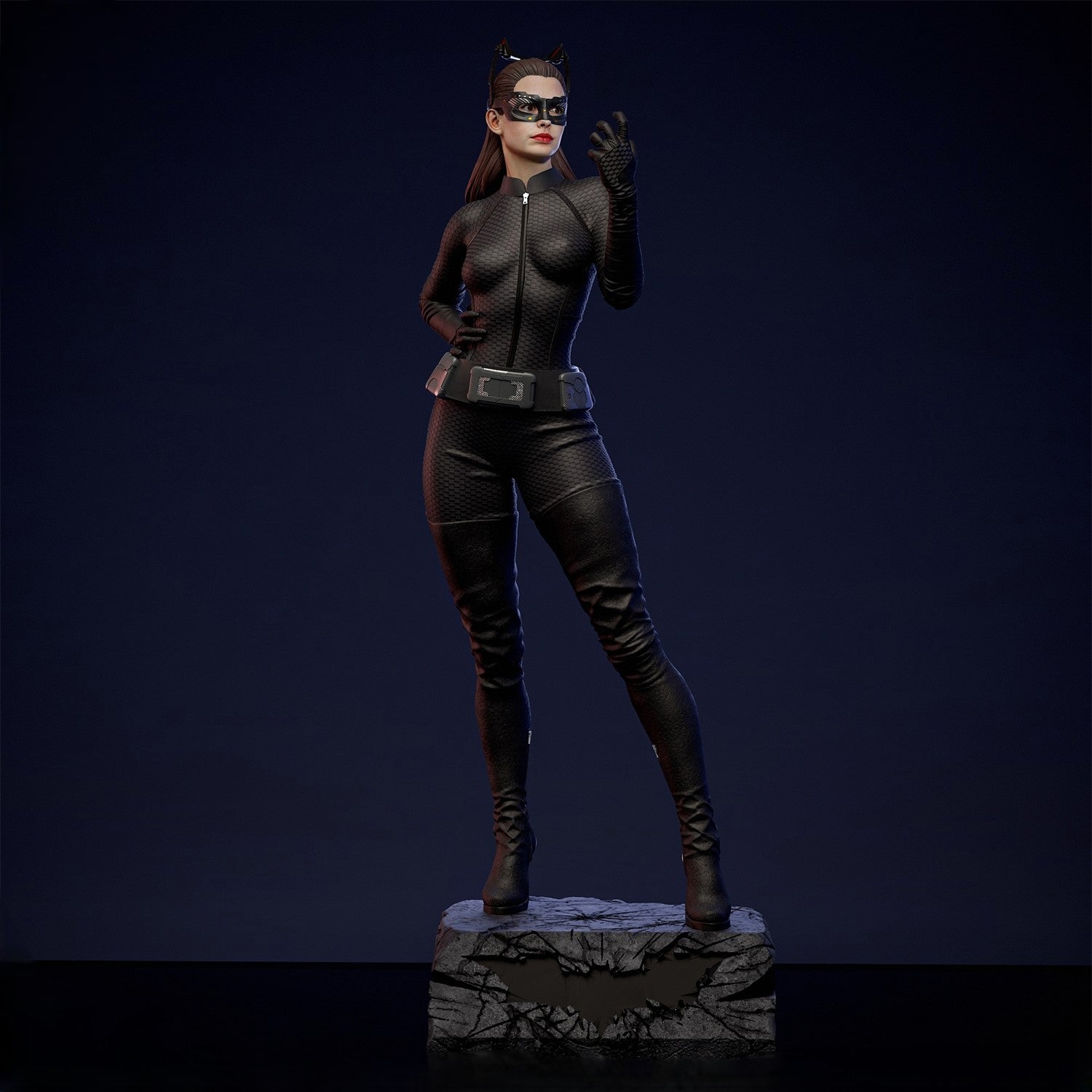 Fichier STL Catwoman – Modèle Inspiré DC Comics