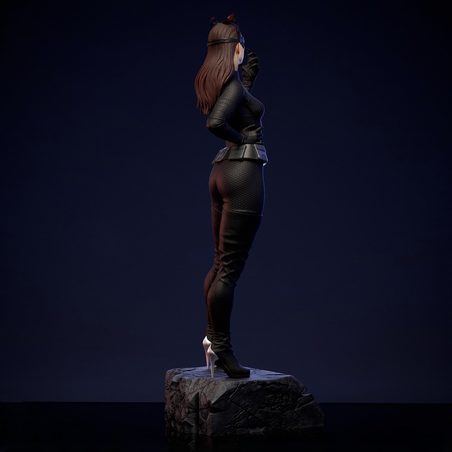 Fichier STL Catwoman – Modèle Inspiré DC Comics