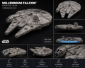 Faucon Millenium – Modèle 3D 50 cm Impression 3D