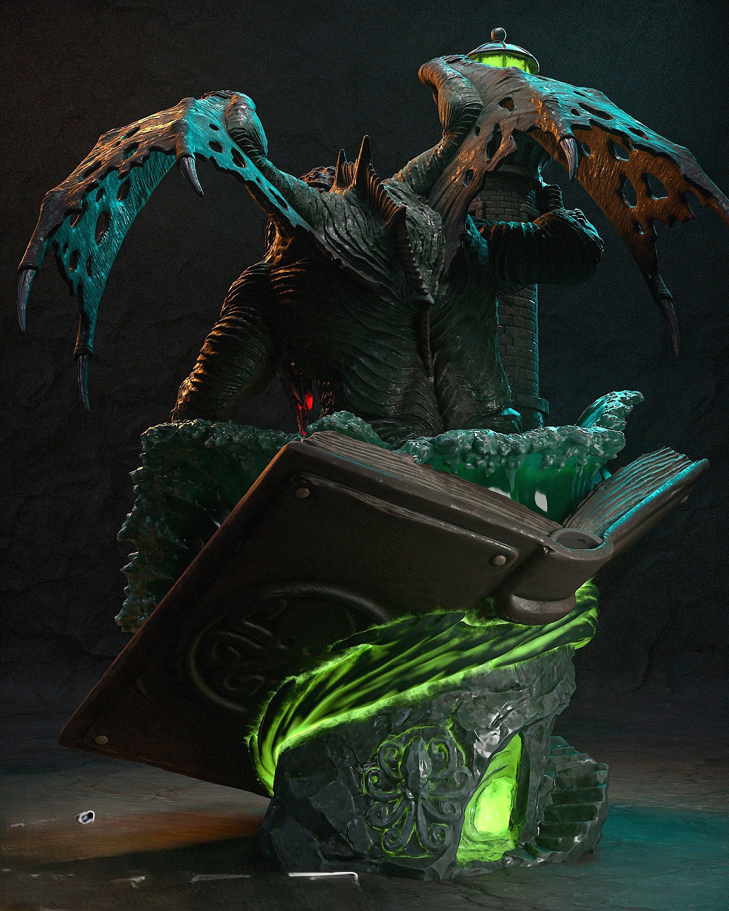 Figurine Cthulhu – Statue Résine Lovecraft
