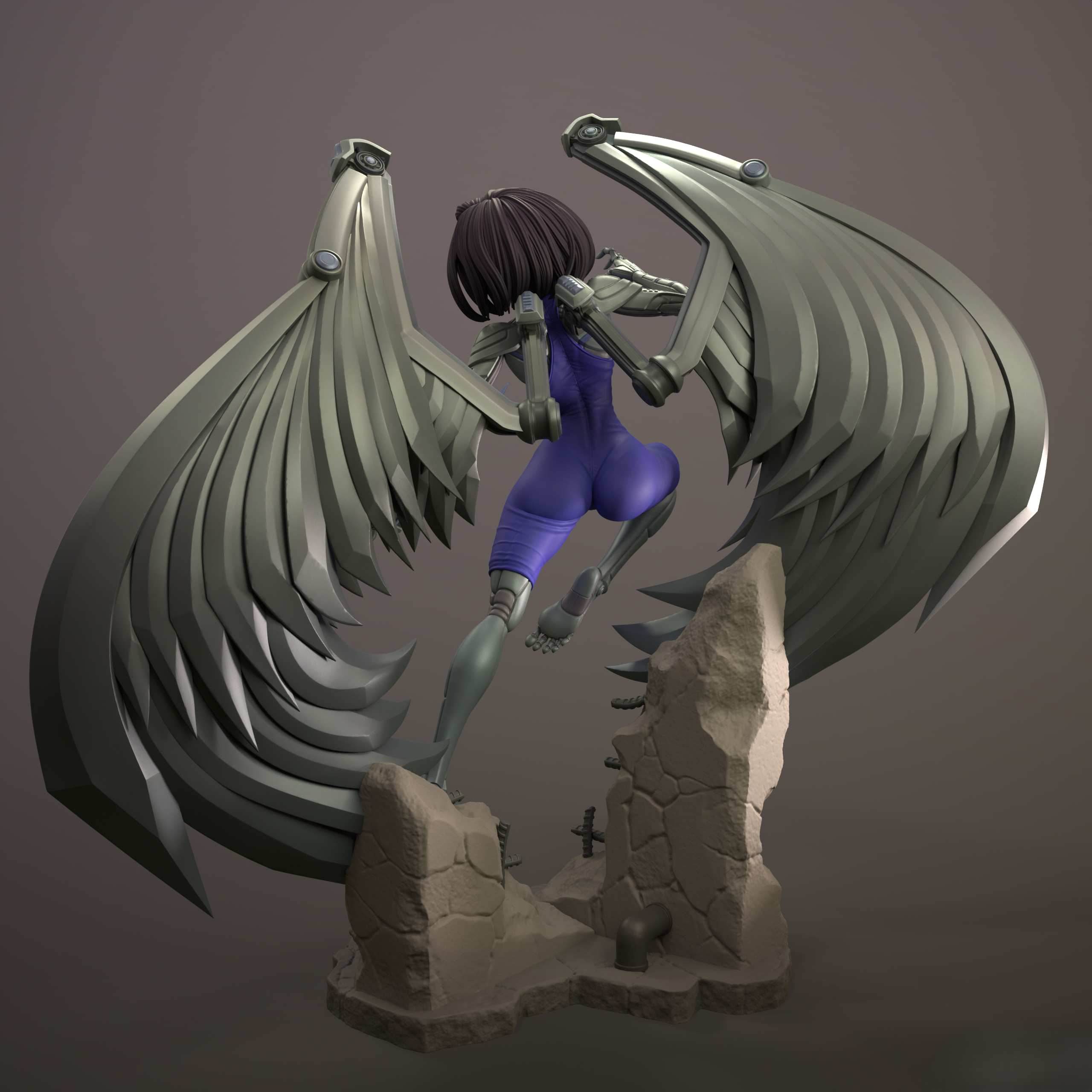 Figurine Alita - IR3D