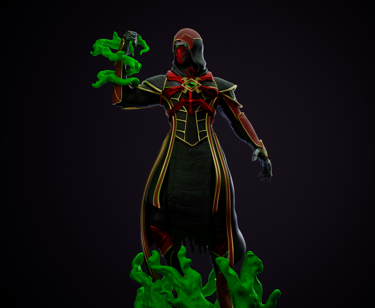 Figurine Ermac - Mortal Kombat