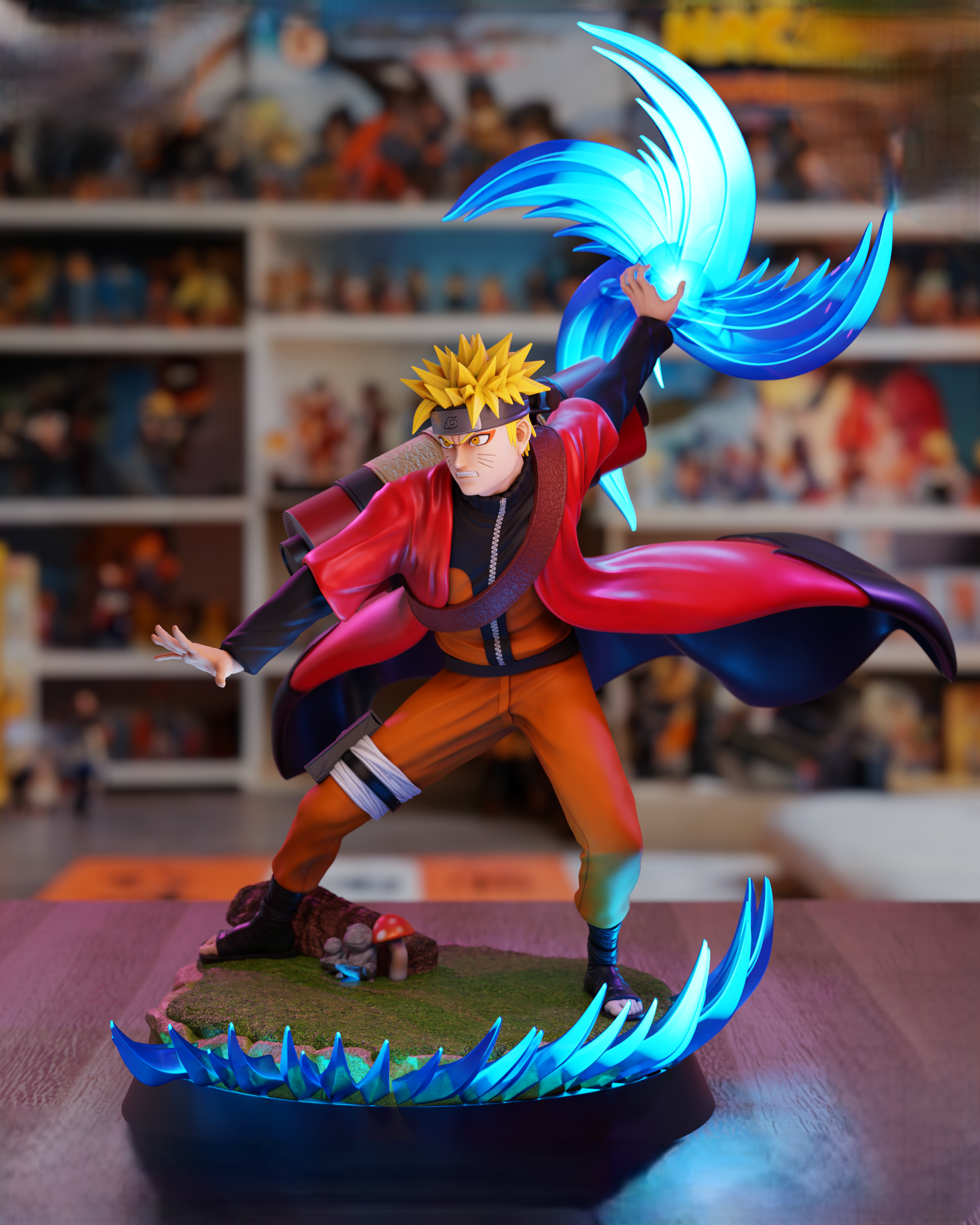 Figurine Naruto Uzumaki - Manga - IR3D