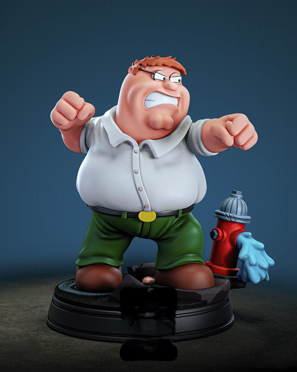 Black Window Figurine