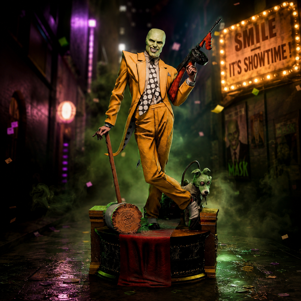 Figurine The Mask – Impression 3D en Résine IR3D