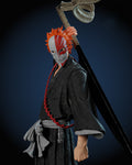 Figurine Ichigo Kurosaki Hollow Bleach en résine 3D vue de face