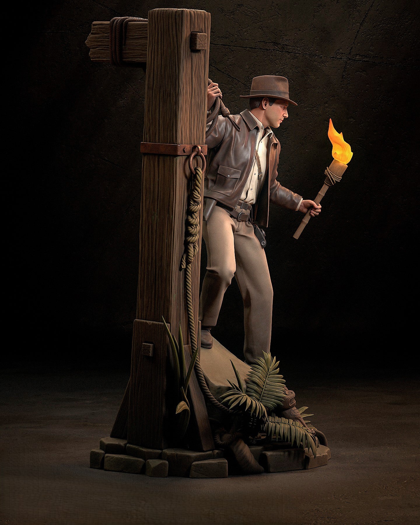 Figurine indiana jones - IR3D