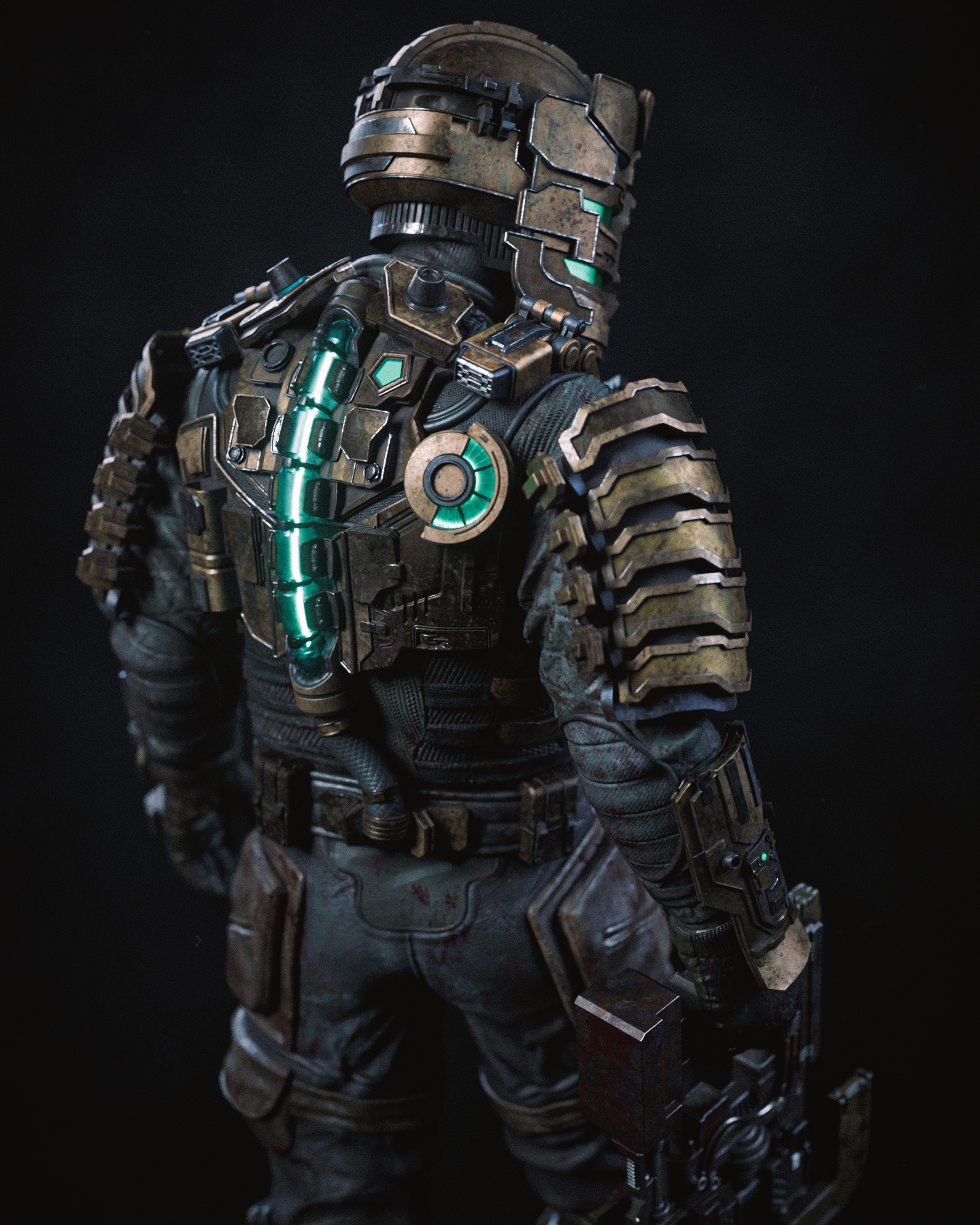 Figurine Isaac Clarke – Dead Space | Statue de Collection en Résine IR3D