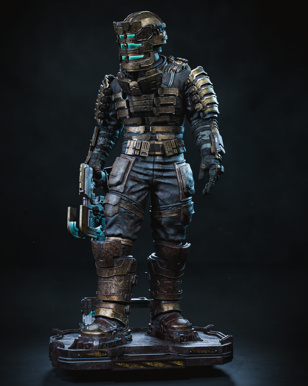 Figurine Isaac Clarke – Dead Space | Statue de Collection en Résine IR3D