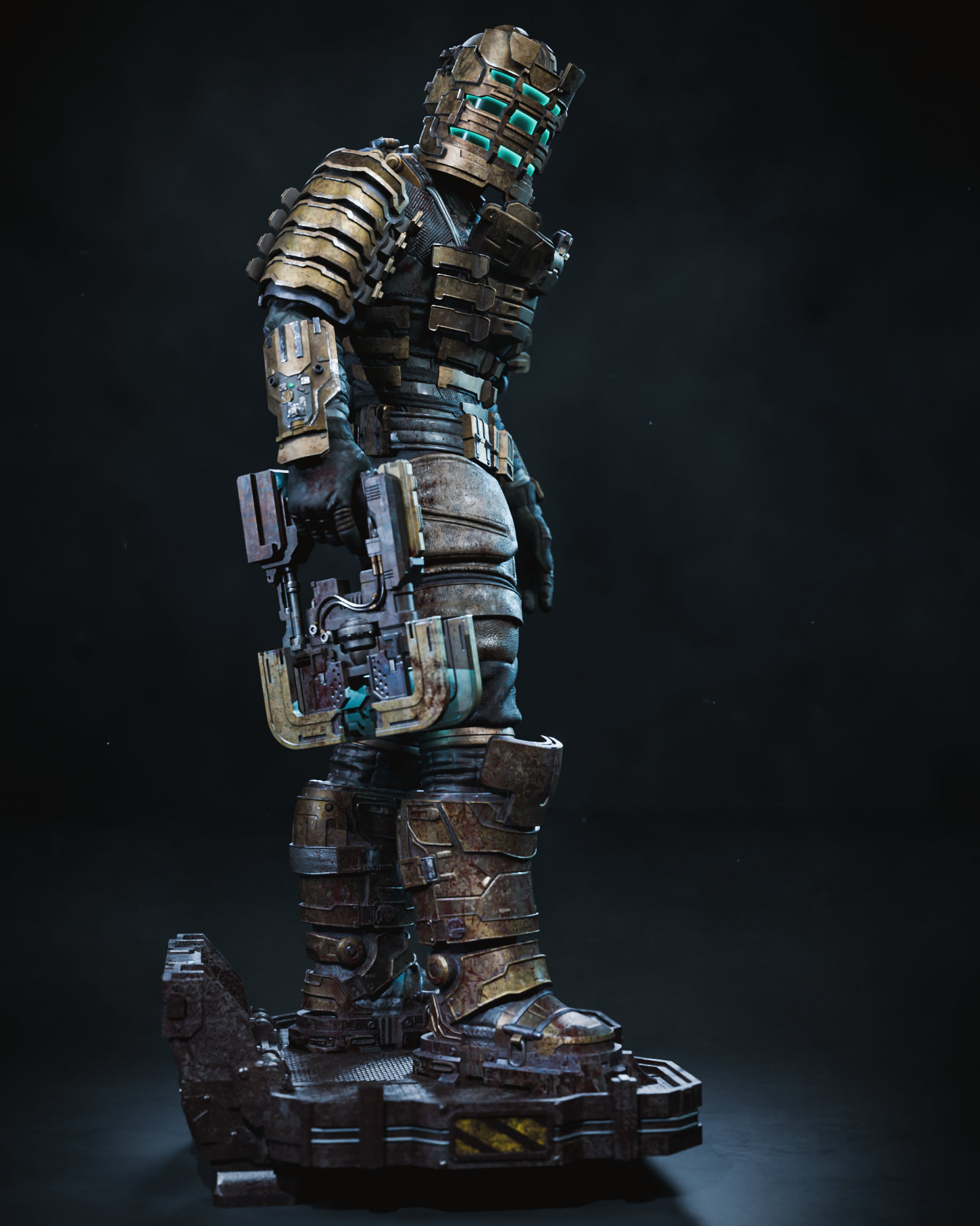 Figurine Isaac Clarke – Dead Space | Statue de Collection en Résine IR3D