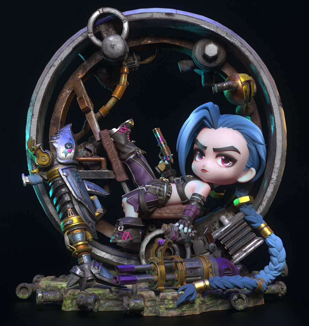Figurine Jinx Arcane - IR3D