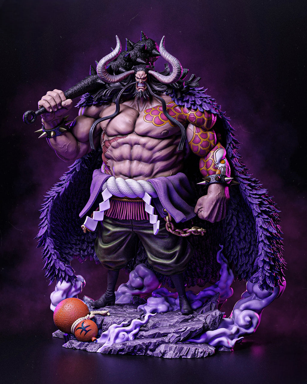 Fichier STL Kaido – Modèle Inspiré One Piece