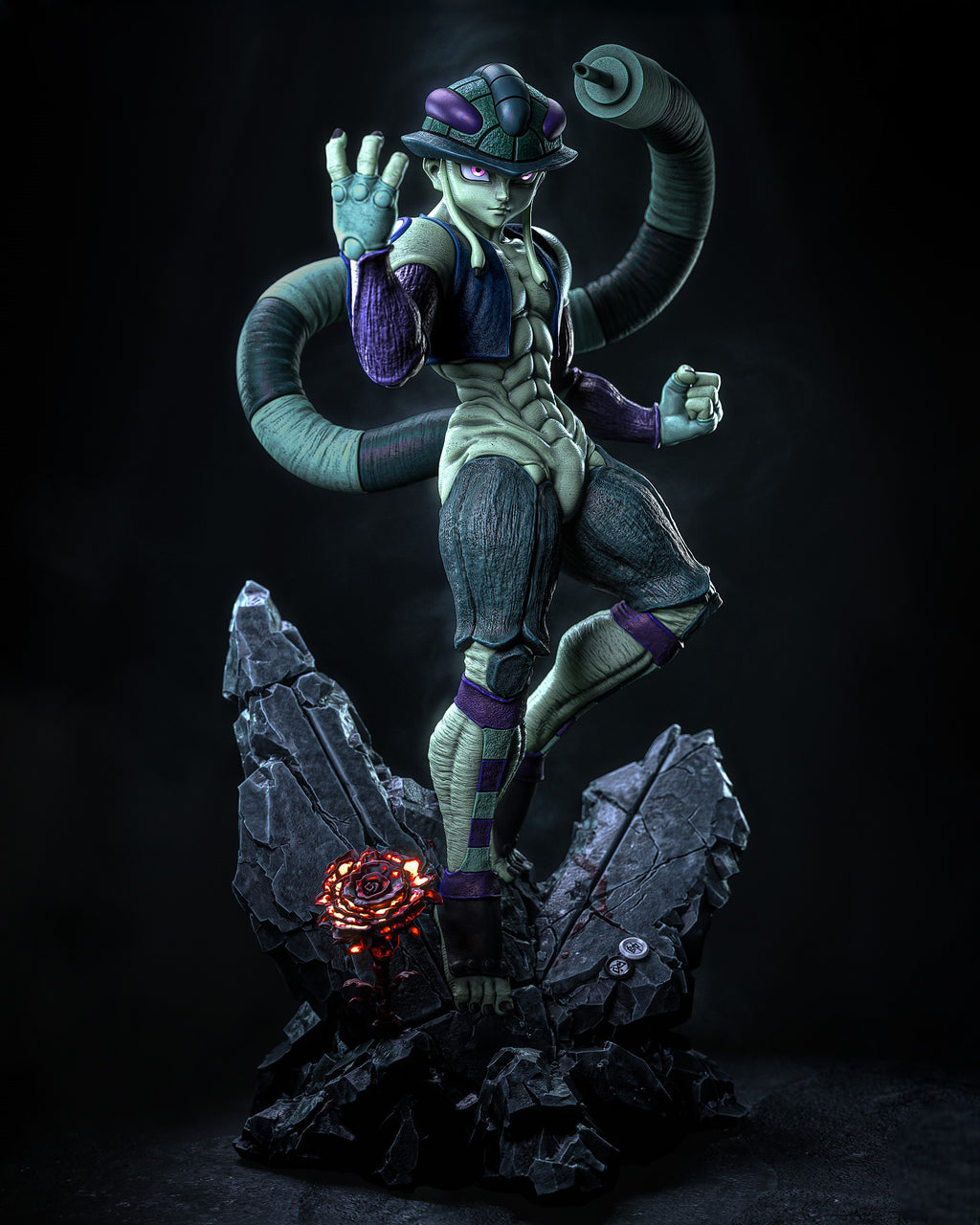 Figurine Meruem Hunter x Hunter – Statue 3D Anime Premium – Roi des Chimera Ants