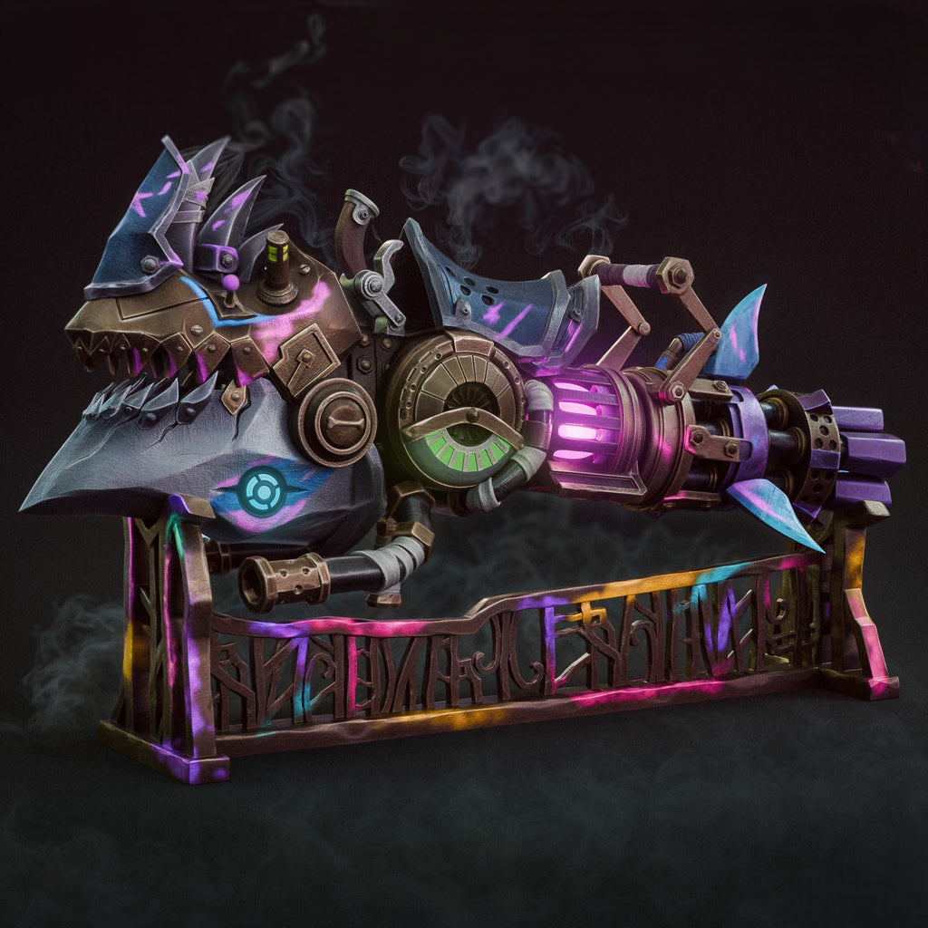 Fichier STL Jinx's Rhino Gun - Arcane - IR3D