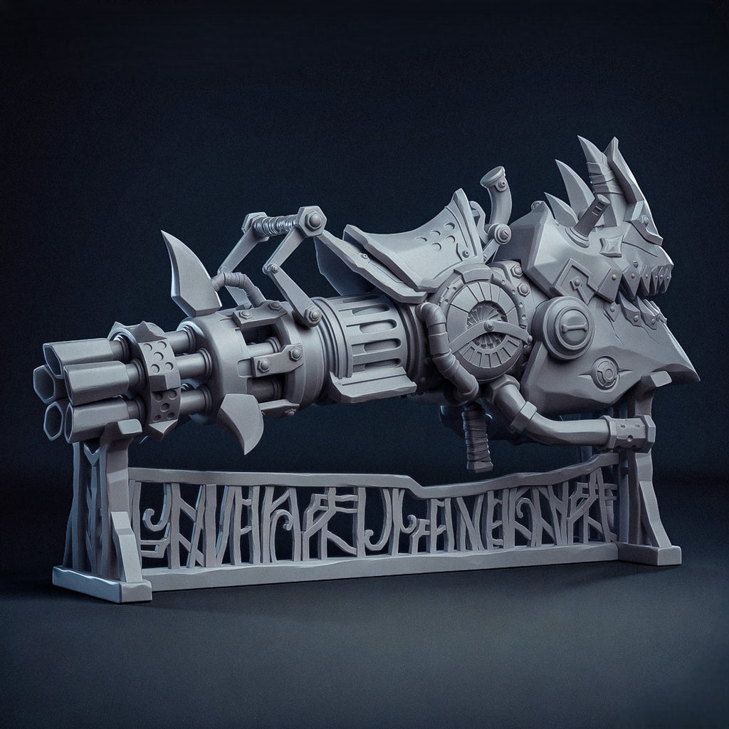 Fichier STL Jinx's Rhino Gun - Arcane - IR3D