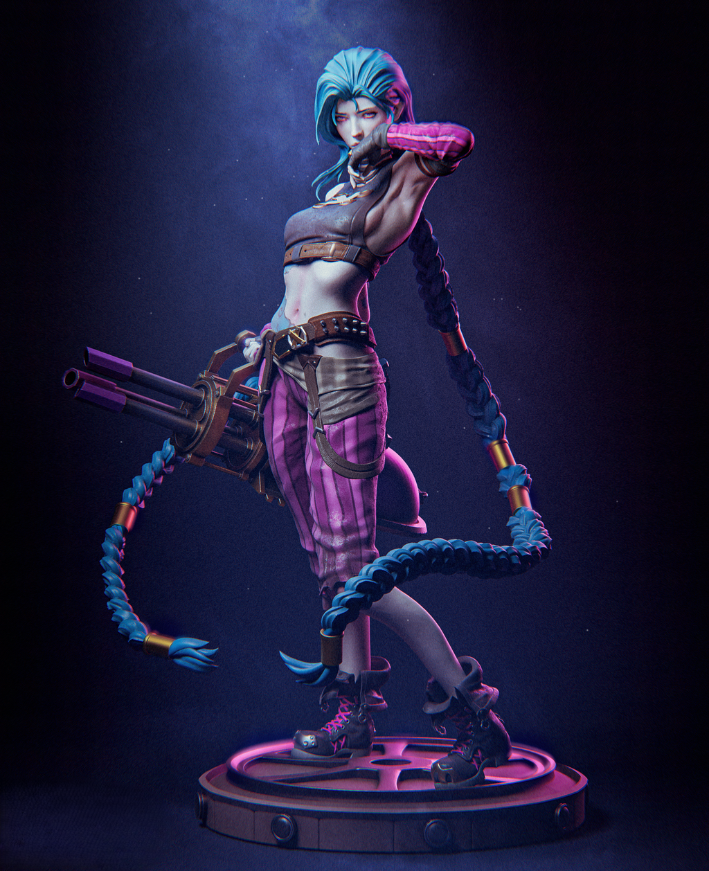 Figurine Jinx Arcane - IR3D