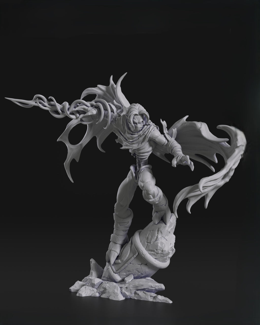 Black Window Figurine