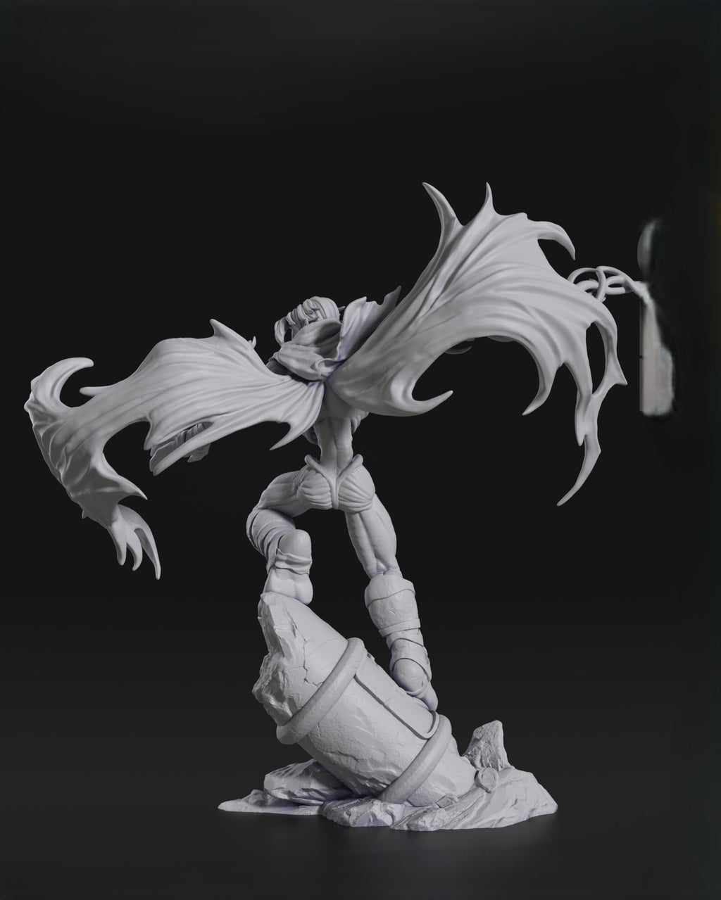 Black Window Figurine