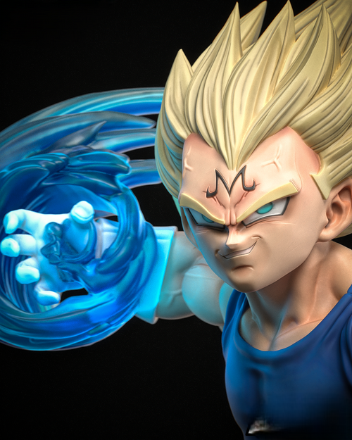 Fichier STL Buste Majin Vegeta