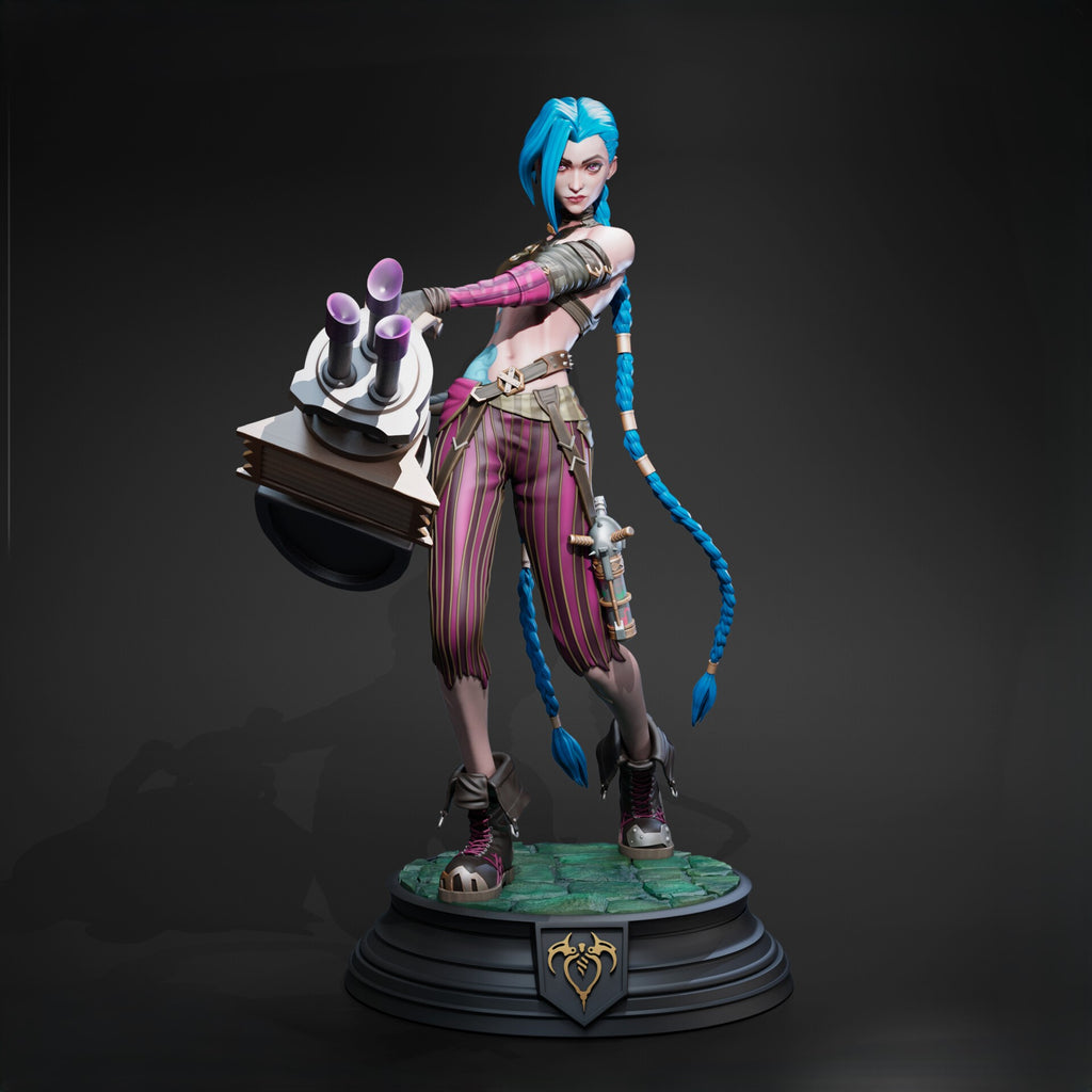 Fichier STL Jinx Arcane - IR3D