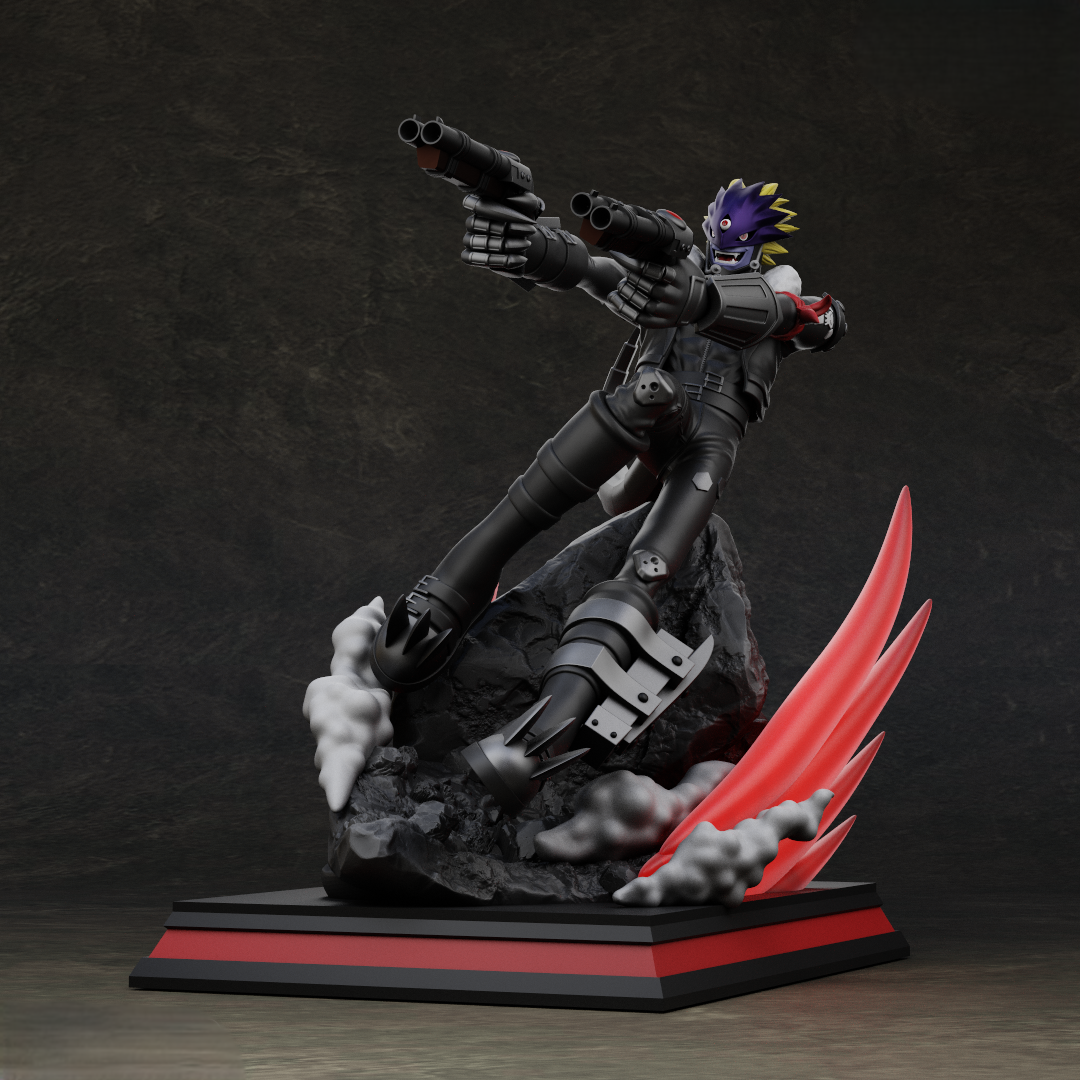 Black Window Figurine