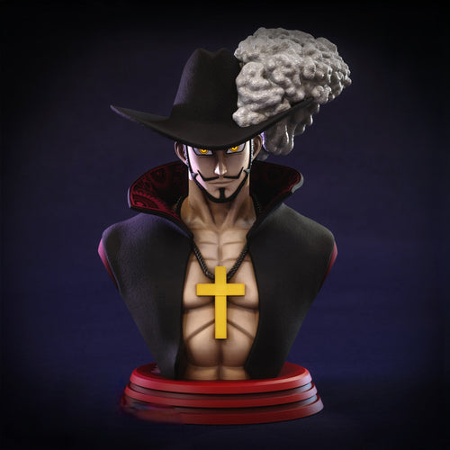 Fichier STL Buste Mihawk Manga