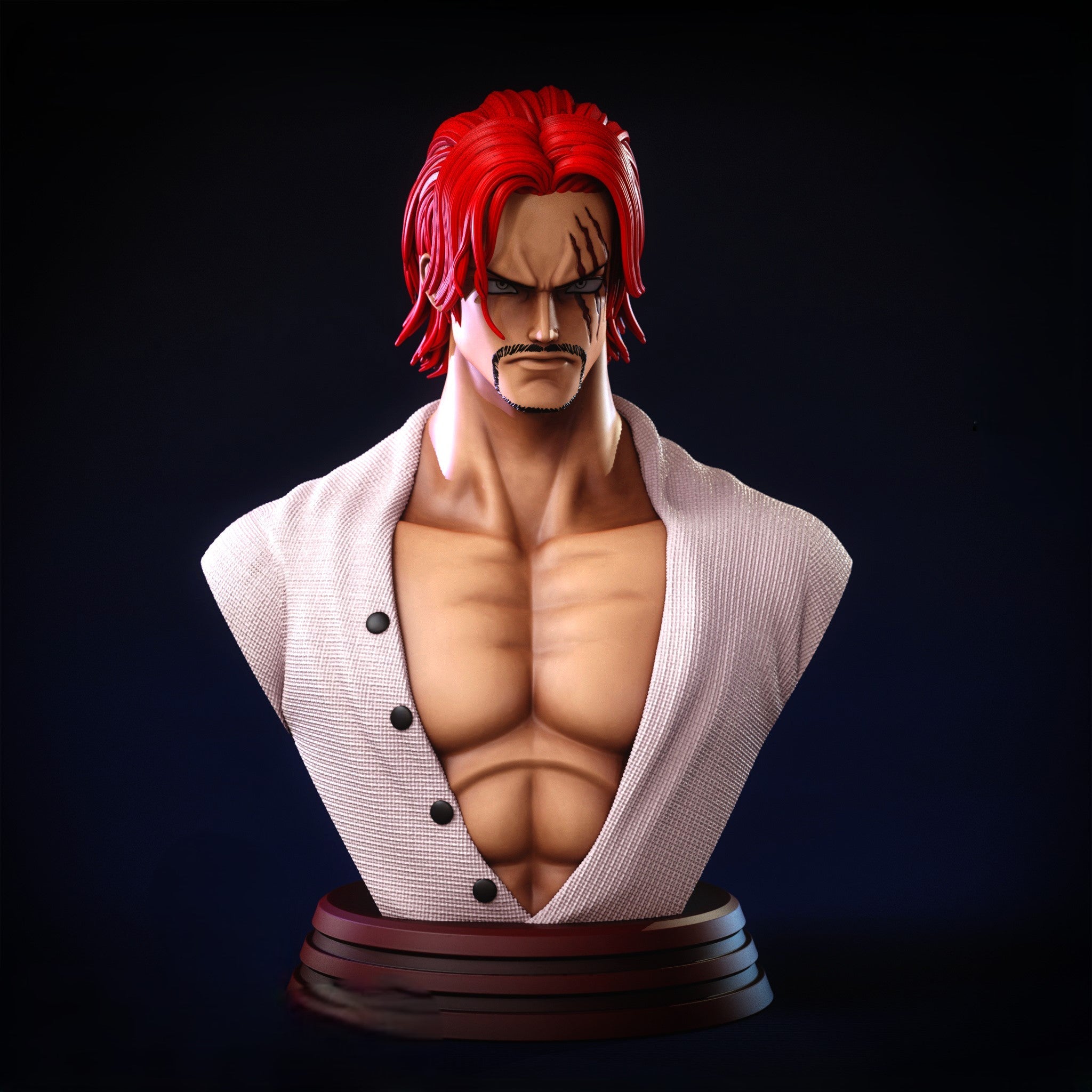 Buste Shanks - Manga - IR3D