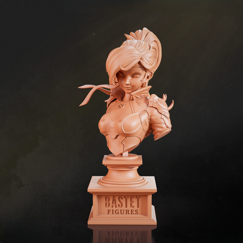 Black Window Figurine