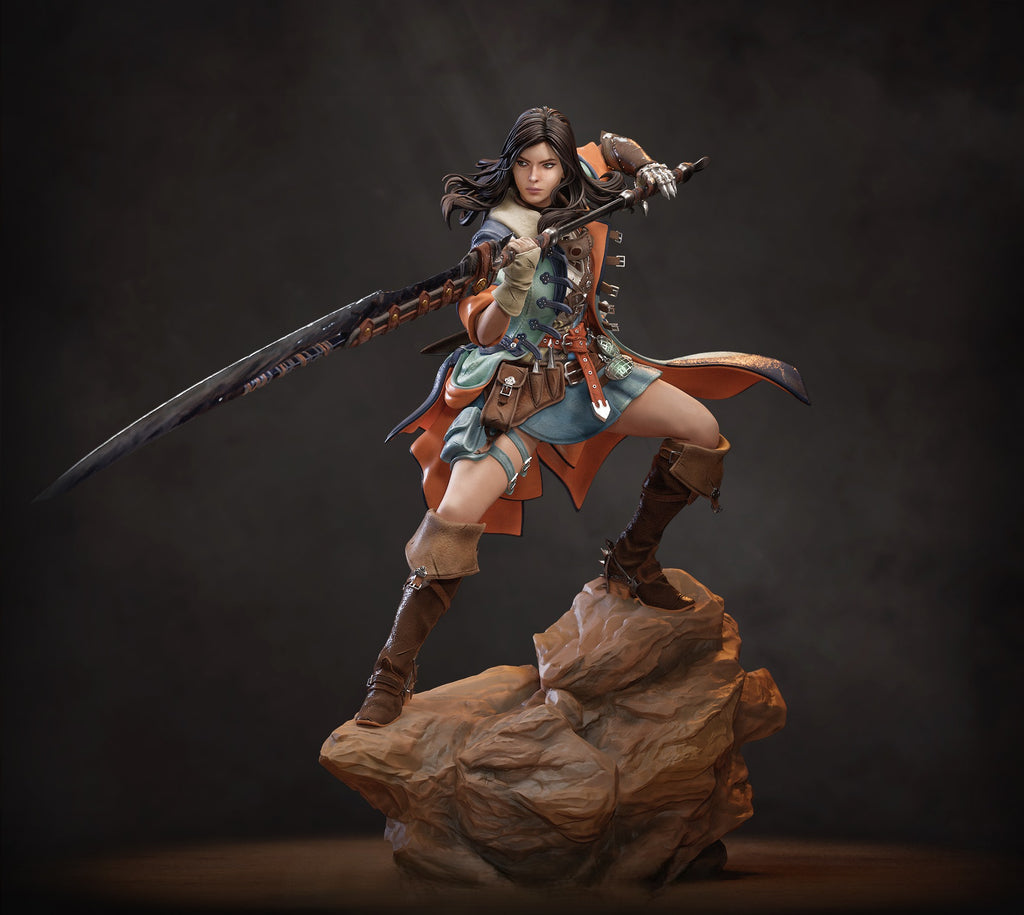 Figurine Neko - Monster Hunter - IR3D