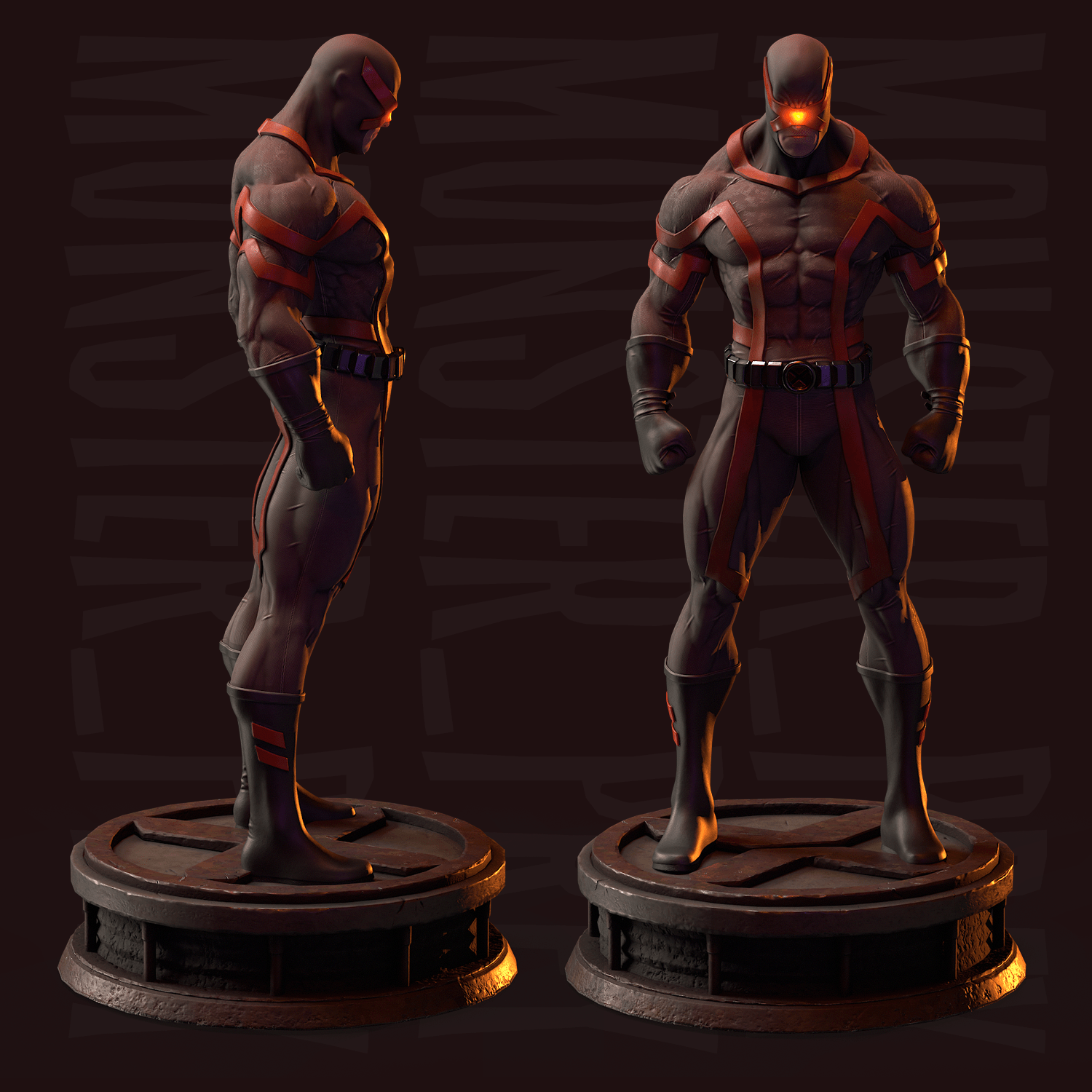 Fichier STL Cyclops - Marvel - IR3D