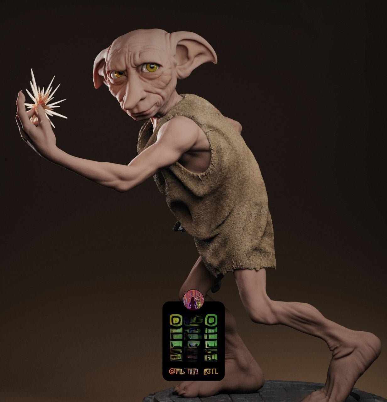 Fichier STL Dobby Harry Potter - IR3D