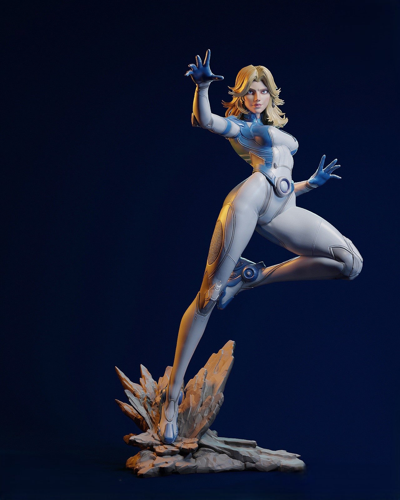 Fichier STL Invisible Woman - Marvel - IR3D