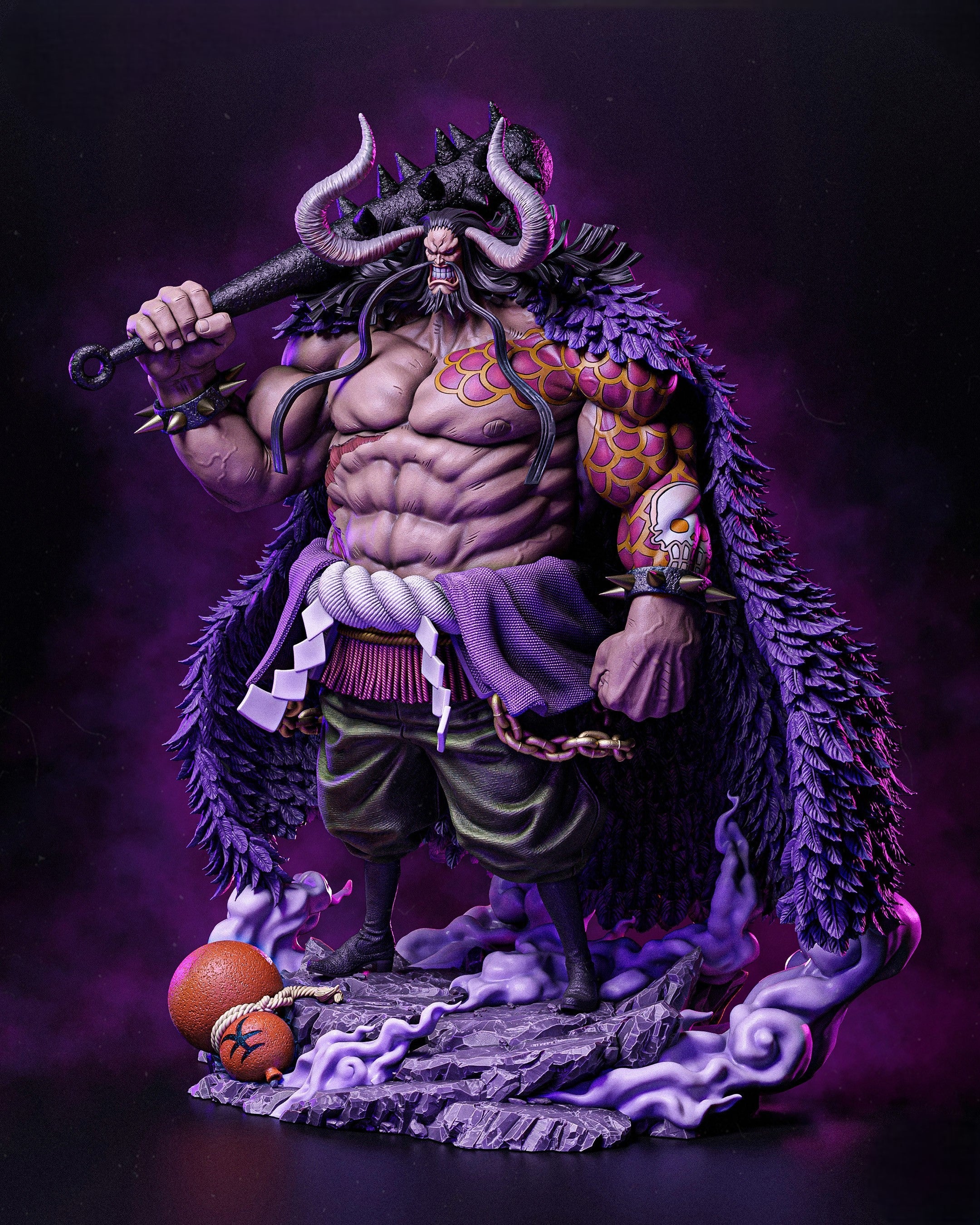 Fichier STL Kaido – Modèle Inspiré One Piece - IR3D