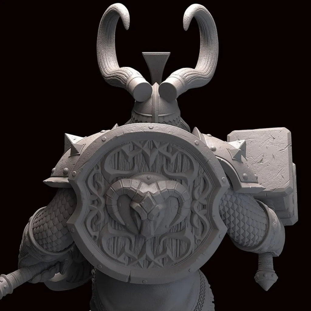 Fichier STL Muradin - Warcraft - IR3D