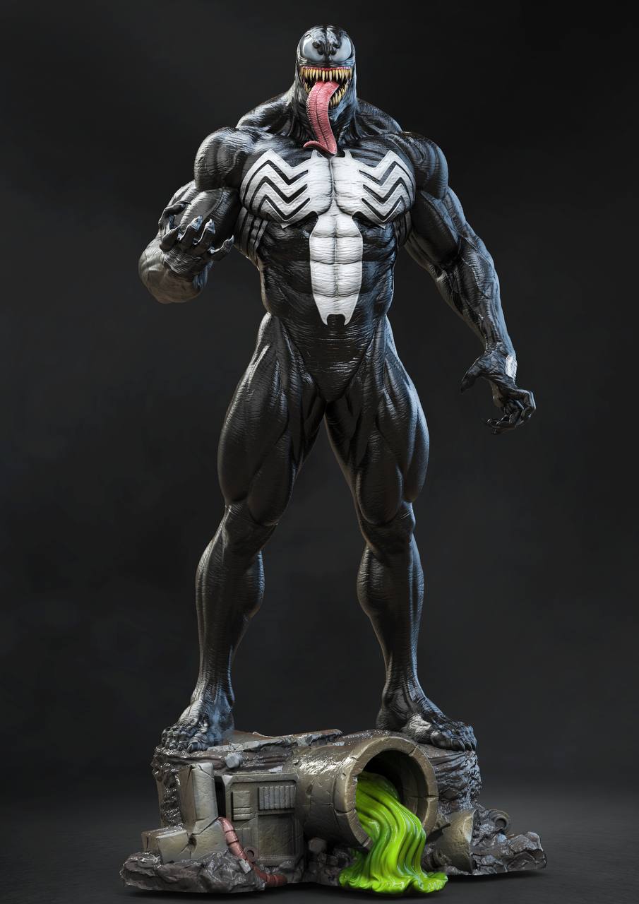 Fichier STL Venom - Marvel - IR3D