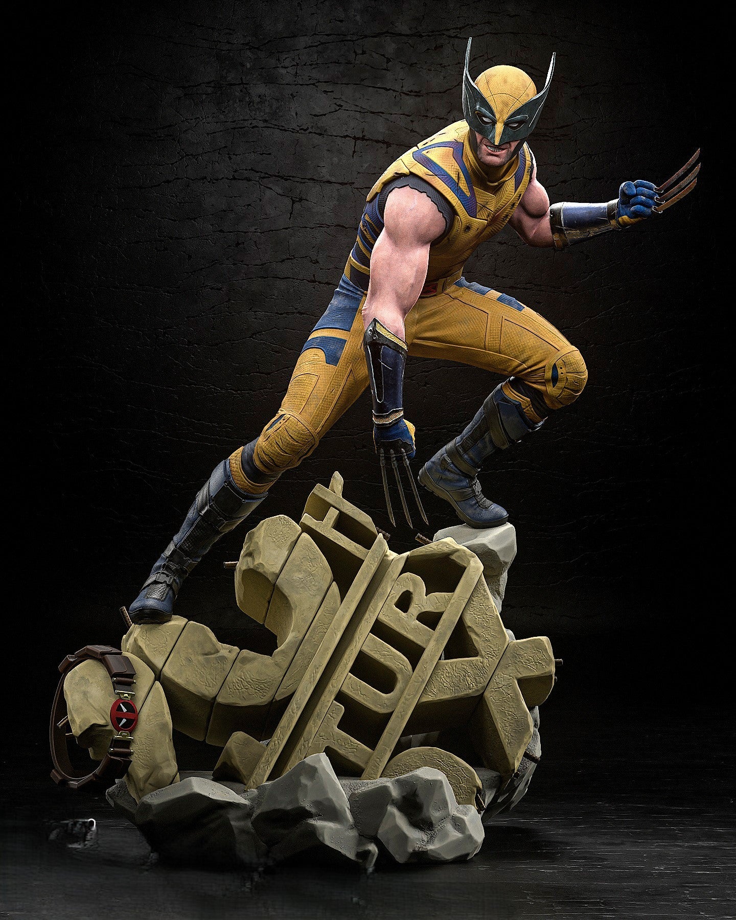 Fichier STL Wolverine - Marvel - IR3D