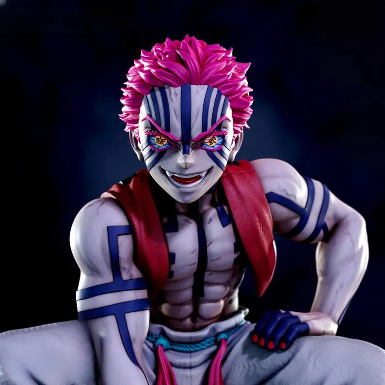 Figurine Akaza Demon Slayer - Kimetsu no Yaiba – Collection Manga - IR3D